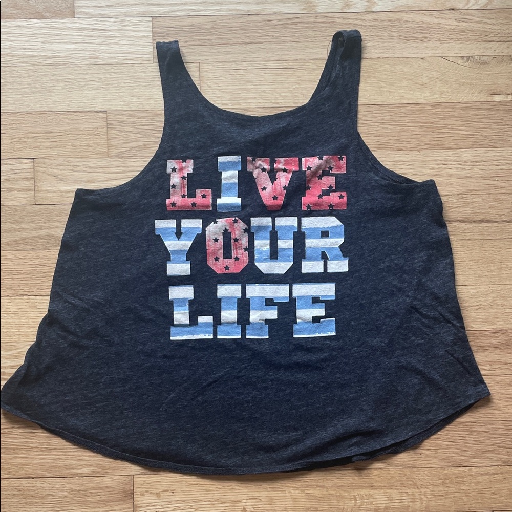 American Eagle Outfitters Charcoal Tee